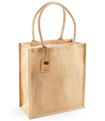 W Mill Jute Boutique Shopper - Natural - ONE